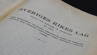 Text från gammal lagbok