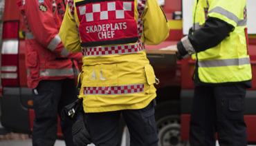 Övning med räddningstjänsten