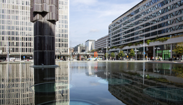 Bild på Sergels torg i Stockholm